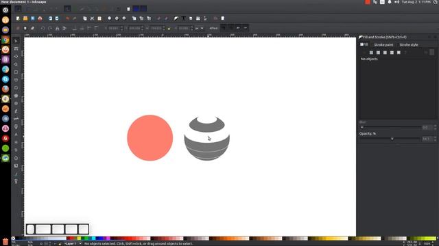Inkscape for Beginners: Layered Sphere Icon смотреть онлайн