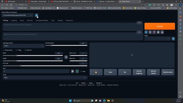 Use STABLE DIFFUSION to Enhance your Design Workflow - EP 2- Settings смотреть онлайн