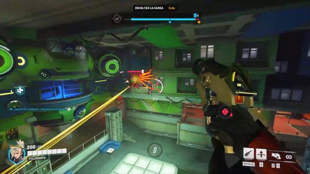 Bug Overwatch 2 Mercy con parkinson angel valkiria temblorosa смотреть онлайн