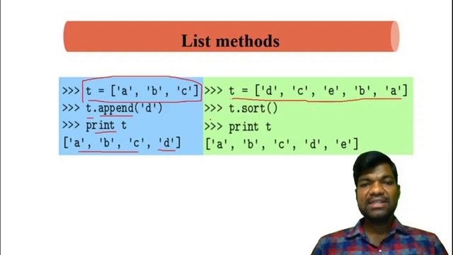 Python Programming | JNTUA | UNIT 3 | Lists | Lecture 24 смотреть онлайн