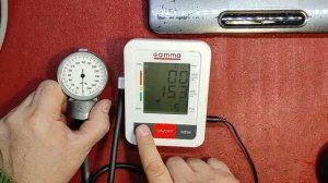 Калибровка тонометра Gamma Plus.