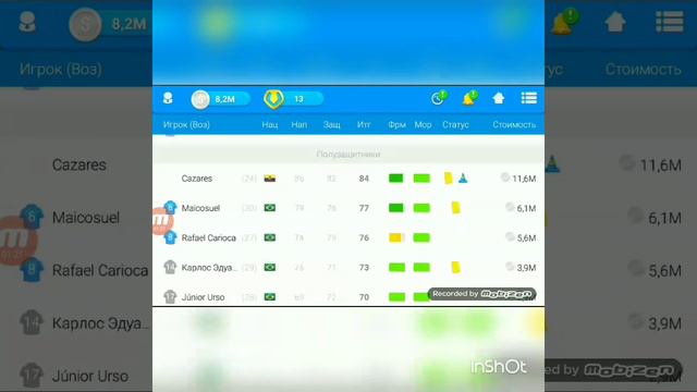 Обзор игры ФУТБОЛЬНЫЙ ОНЛАЙН МЕНЕДЖЕР -|001|-Кратно об игре
