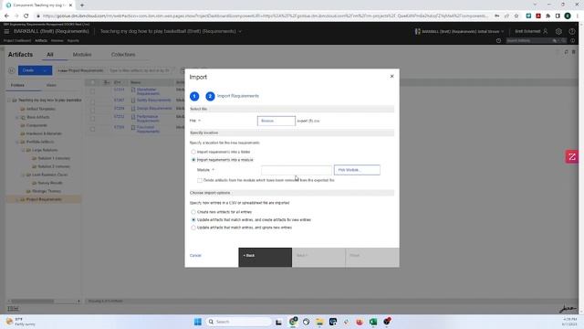 DOORS Next Tutorial: Import Requirements From Excel & Export a Module to Excel смотреть онлайн