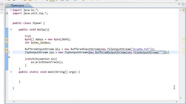 Tutoriales Java 23 - Como hacer zip's tus archivos смотреть онлайн