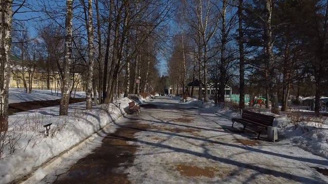 База отдыха _Красная гвоздика_ (аэросъёмка) смотреть онлайн