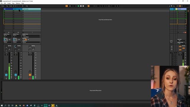 Ableton Live Looping Tutorial - How To Set Up Instruments To Loop (My Setup) смотреть онлайн
