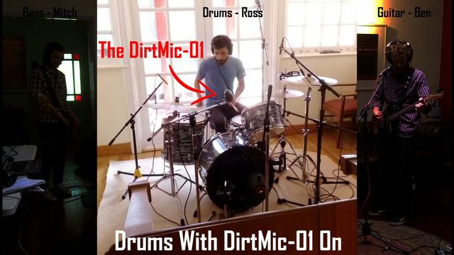This is How the DirtMic-01 Sounds on Drums смотреть онлайн