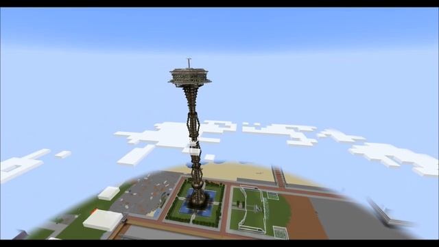 Minecraft - Чудо башня