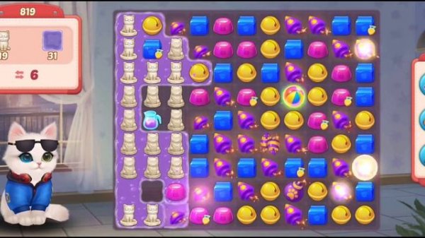 kitten Match Crush ? ?, My Kittens special candy game.