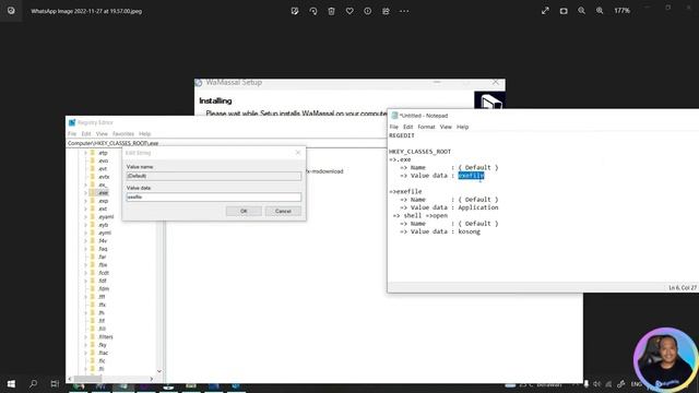Tidak bisa install file exe , Setup Error Could not read setup package Windows 11 смотреть онлайн