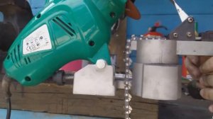 Почему после заточки цепи от бензопилы домашним станком из ОБИ  она не пилит?