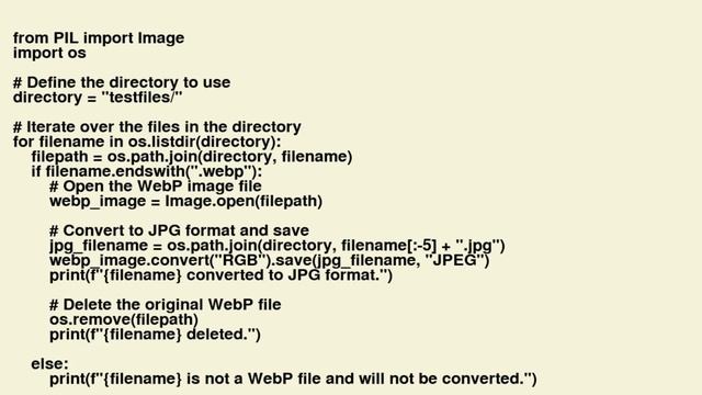 Convert a directory of webp to jpg format | Python | webP format conversion | Python Automation смотреть онлайн