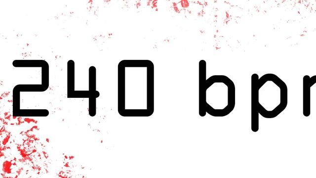 240 BPM TEMPO METRONOME CLICK 4/4 смотреть онлайн