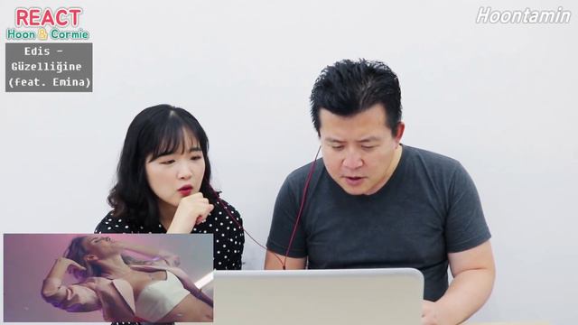 Edis feat. Emina - Güzelliğine Reaction [Koreans Hoon & Cormie] / Hoontamin смотреть онлайн