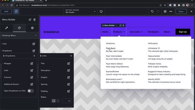 Menu Builder - Desktop Menu - Dropdown Styles смотреть онлайн