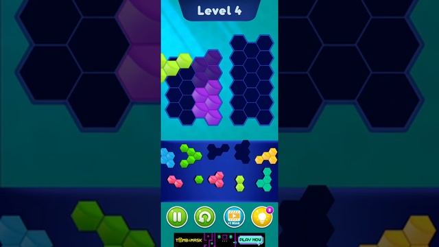 Hexa Puzzle Master Level 4 смотреть онлайн