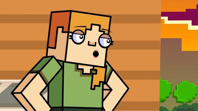 Alex, Illagers, and The Warden!! | Minecraft Animation смотреть онлайн