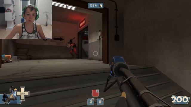 Team Fortress 2 №3-Враги... БУДУТ ГОРЕТЬ В АДУ! Или нет :( смотреть онлайн