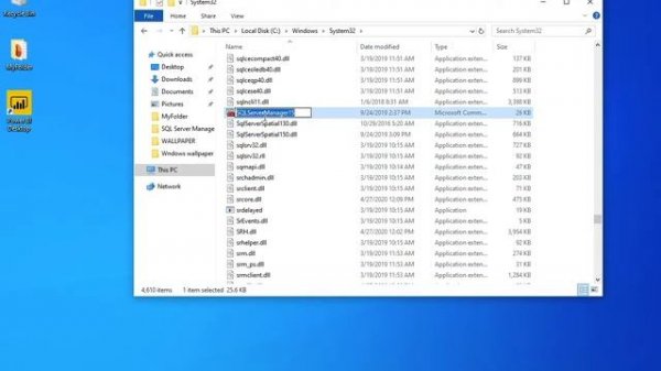 [Solved 100%] SQL Server Configuration Manager not showing in windows 10 | Three ways