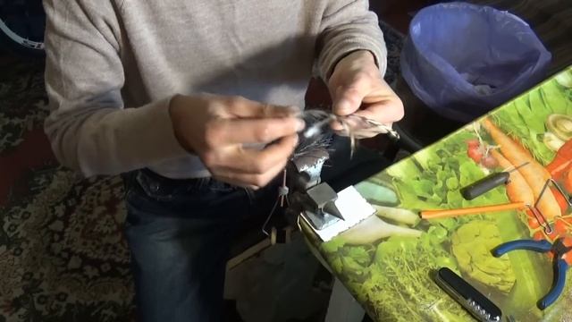 Изготовление блесны Мастер(часть 3)Делаем стример. смотреть онлайн