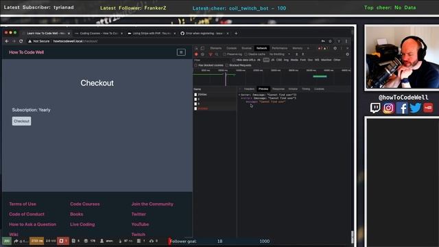 PHP/Symfony - Working on Stripe Payment for HTCW смотреть онлайн