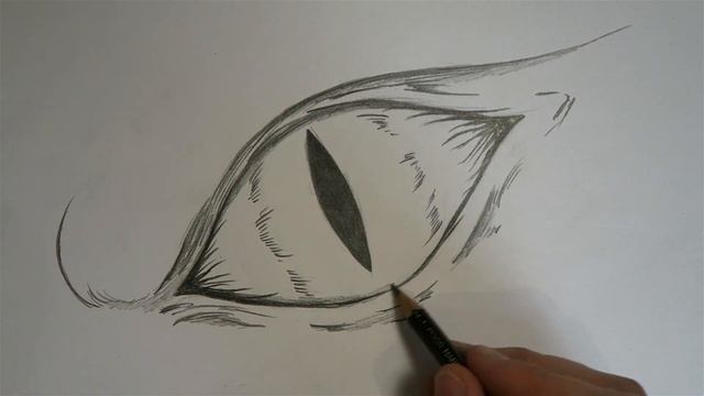 How To Draw Dragon Eye | Realistic & Detailed Drawing Tutorial | Step By Step ??️ смотреть онлайн