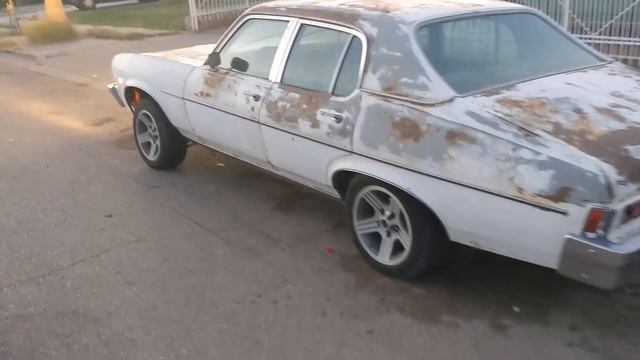 1973 Oldsmobile omega project car with Oldsmobile 350 engine смотреть онлайн