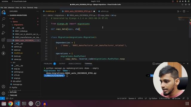 Mastering Django Migrations: Reverse, Empty Migration, Resolve Conflicts (Part 2) || Code with SJ смотреть онлайн