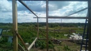 Строим каркасный сарай .