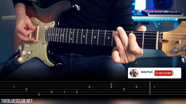 CHAINING Licks to Create an Awesome BLUES SOLO! // With TABS! смотреть онлайн