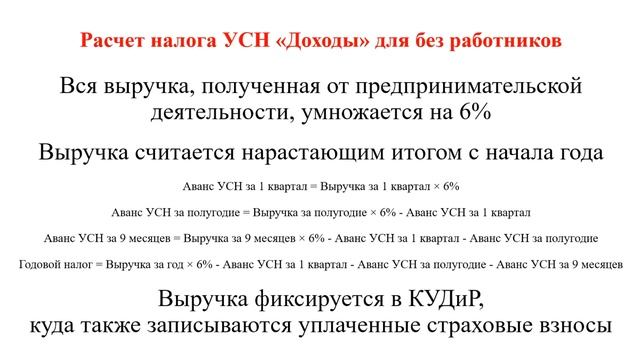 Как рассчитать налоги ИП на УСН 6% без работников | УСН ДОХОДЫ для ИП | Упрощенка | Предприниматель смотреть онлайн