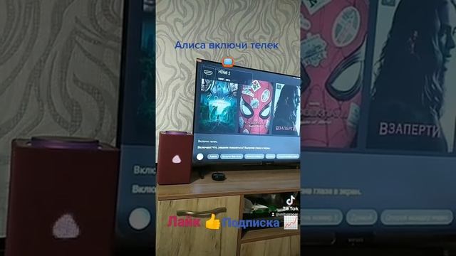 Алиса включи телик #Алиса #приколы #подпишись смотреть онлайн