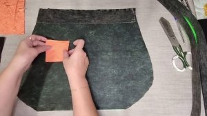 Лоскутная сумка.(2023г)