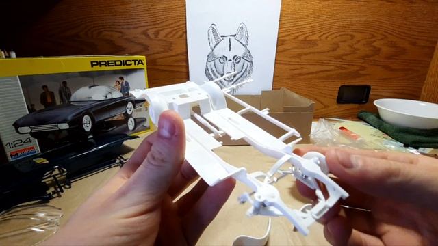 1990 Monogram release of the Predicta Show Car build up review смотреть онлайн