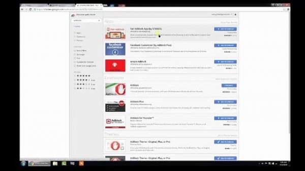 How to block ad's in google chrome browser