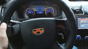 Меняем цвет вставок на руле Geely Emgrand EC7