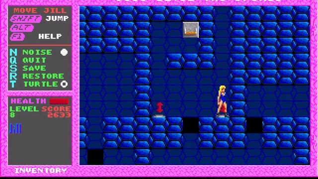 Jill of the Jungle - Episode 3: Jill Saves the Prince - Level 8: The Mega Puzzle (1992) [MS-DOS] смотреть онлайн