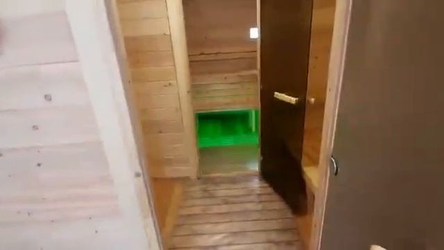 Баня бочка 6×2,5м Овал 3-х секционная с большим окном смотреть онлайн