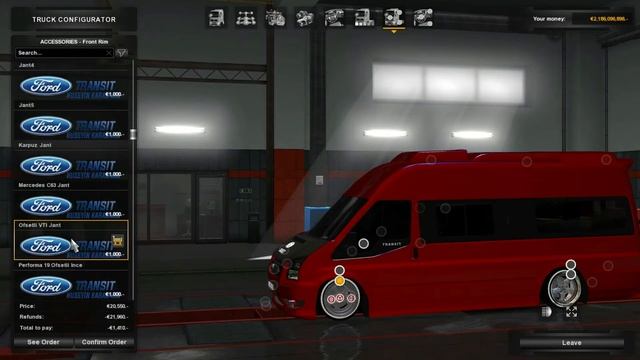 ETS 2 Mod Ford Transit 2010 смотреть онлайн