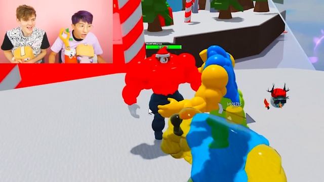 Can LANKYBOX BECOME A MAX LEVEL NOOB In ROBLOX MEGA NOOB SIMULATOR!? (FUNNY MOMENTS!) смотреть онлайн