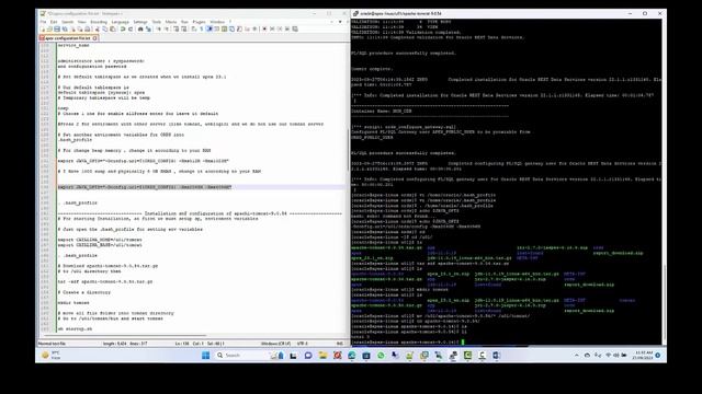 Apex installation on Linux pt2 #oracle #apex #apexlegends #oraclelinux смотреть онлайн
