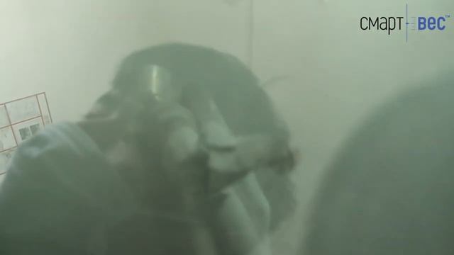 Шлифование с помощью абразивного порошка | СмартВес - весы для наполнения баллонов смотреть онлайн