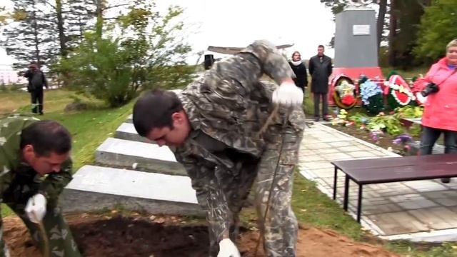"Вахта памяти 2016". Захоронение в Свирьстрое. По местам былых сражений. Солидарность пожарных. смотреть онлайн