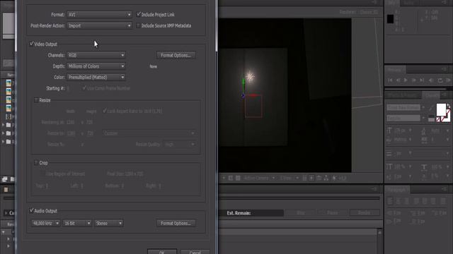 Рендеринг в Adobe After Effects смотреть онлайн