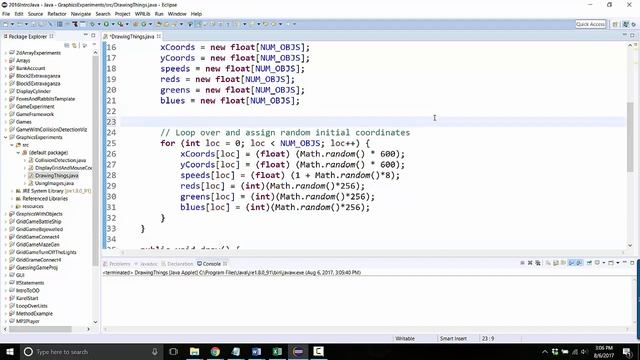Intro Java: Array of circles Pt. 2 смотреть онлайн
