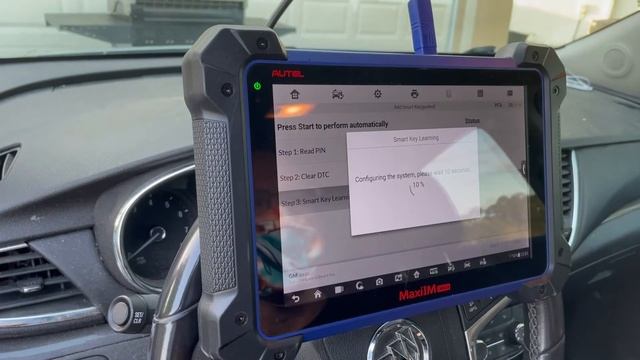 Autel IM608 Buick Encore 2017 smart key Programming смотреть онлайн