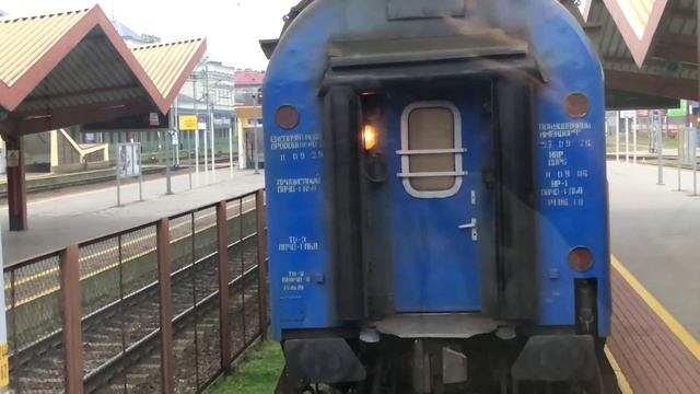 Train Gdynia - Przemyśl - Lvov In PKP Intercity Sleeping Car поїзд гдиня - Перемишль - Львів