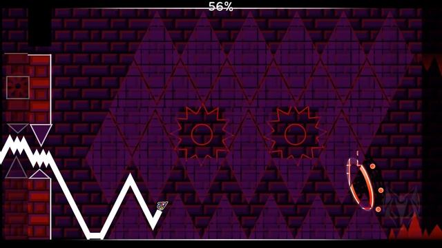 "Haunted Corridor" 100% | Impossible Level | One Clip Run | Geometry Dash смотреть онлайн