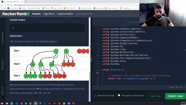 Viral Advertising | Coding Challenges #25 смотреть онлайн