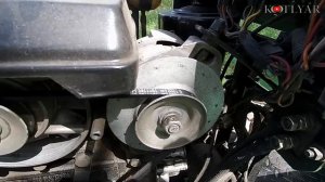 Автомобильный генератор на мототрактор.